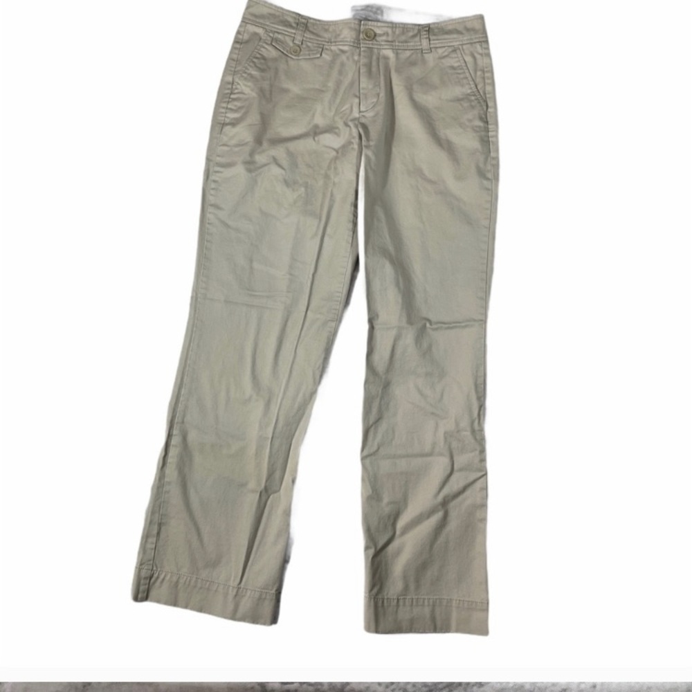 Dockers Women Pants Mid Rise Curvy Khaki Straight